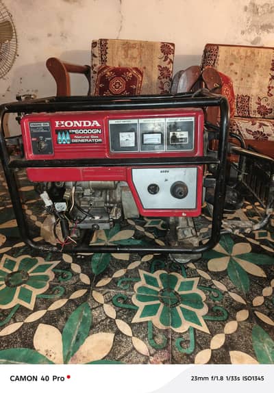 Natural Gas Generator Em 6000GN