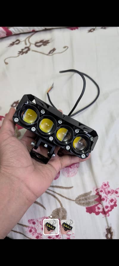 bar light with 4 lens