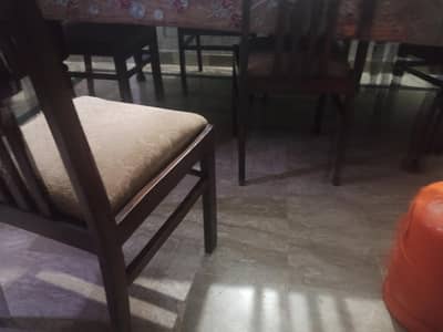 Original Sheeshum Tali Dining Table with 6 chairs