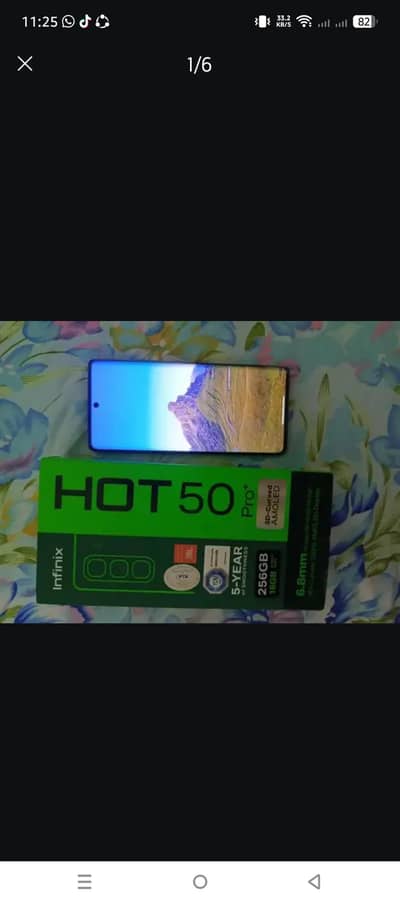 Infinix hot 50 pro+ 8+8_256gb
