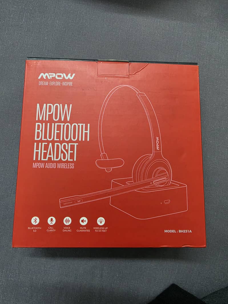 MPOW Bluetooth Headset 2