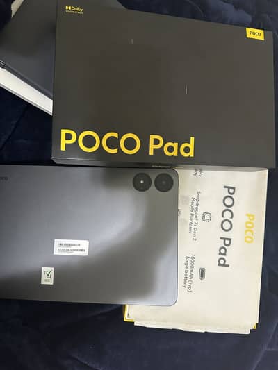 Redmi poco pad 8 gb 256 gb complete box