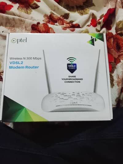PTCL WIFI ROUTER 300 MBPS Exchange possible