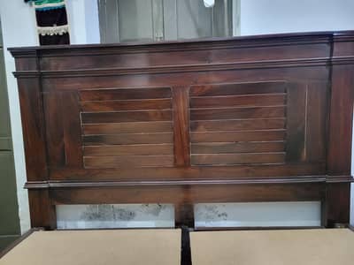 bed and wardrobe for sale