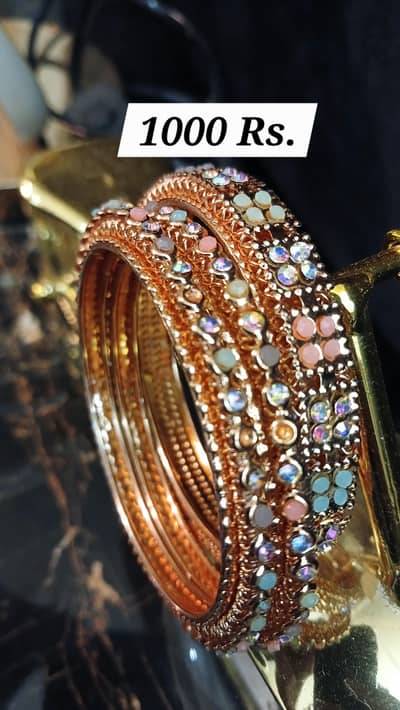 3 Bangle Sets - Price on Pictures