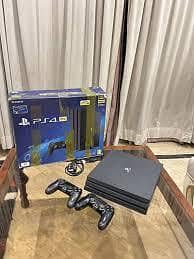 PlayStation ps4 Pro Max full box completed