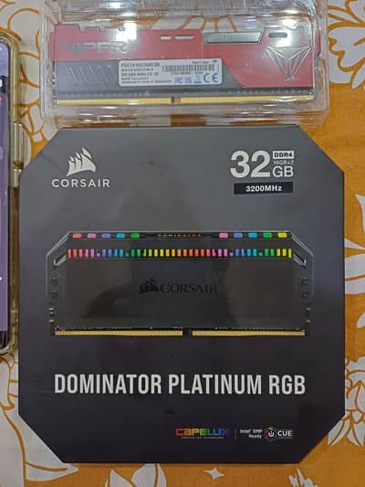 New Box Pack Corsair Dominator Platinum 16x2 32gb