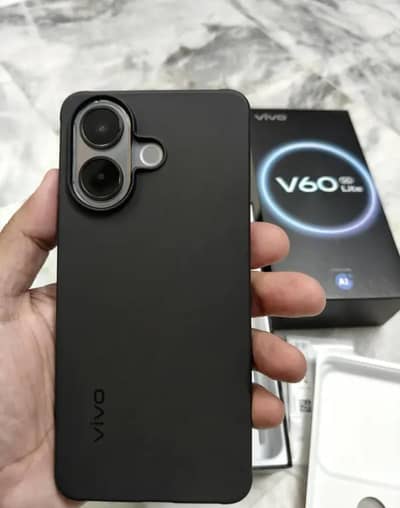 vivo v60 lite 12+256gb 15day used  for sale argent full warnty me ha