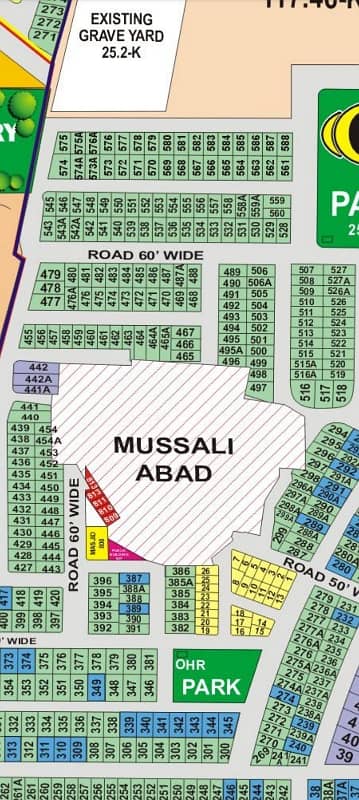 10 Marla Residential plot prime location of LDA
