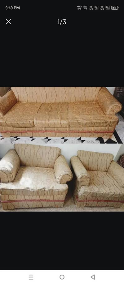 5 Seater sofa set
