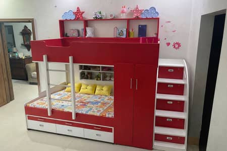 Kids bunker bed tripple layers