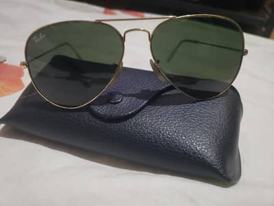 Golden RayBan Aviator Classic