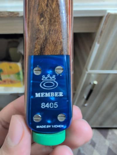 original omin members 8405  2 piece cue with box