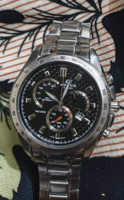 Casio Edifice EF-521 Black _ watch