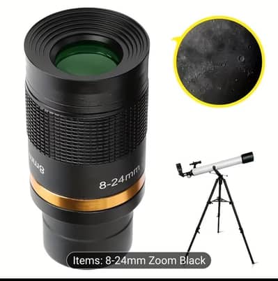 Zoom eyepiece 8-24mm telescope