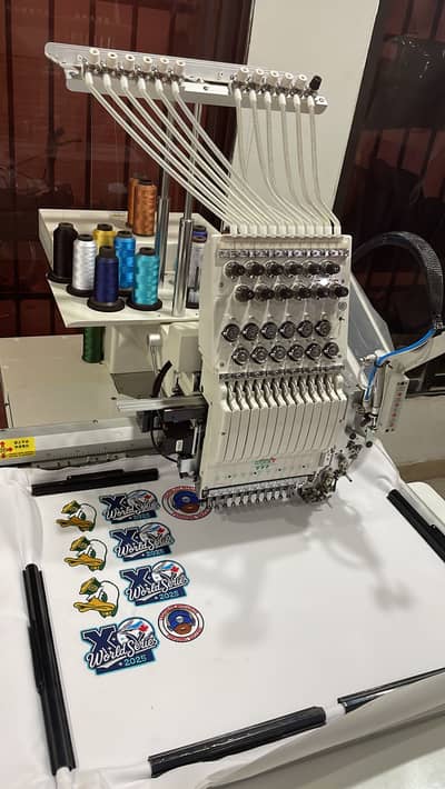 Great Embroidery Machine- single Head 12 needle