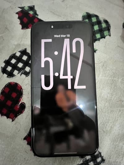 Iphone 15 pro max blue titanium 256gb