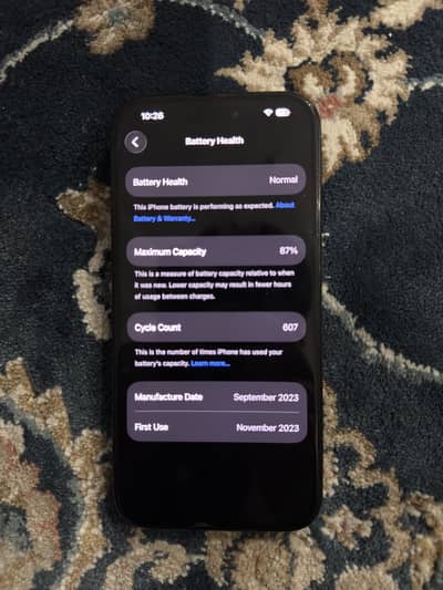 Iphone 15 pro 128gb non pta