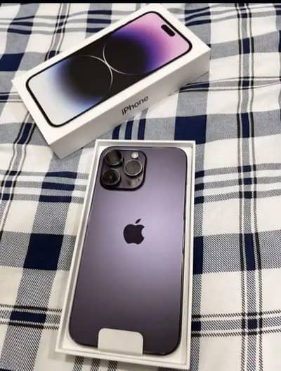 Apple iPhone 14 pro Max full Box urgent sale contact OLX