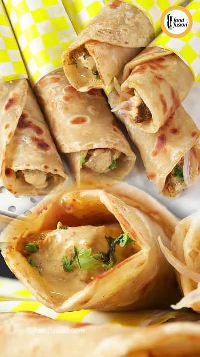 Roll paratha