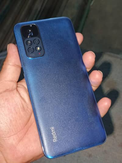 Redmi not 11 sirp box ha sath 8+128 finger dsible no open repair