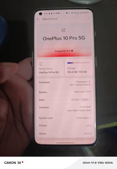 oneplus 10 pro official PTA