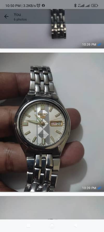 Seiko 5 automatic 21 jewels all original 100% perfect. Japan made