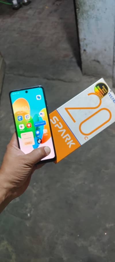 tecno spark 20C 8/128with box only