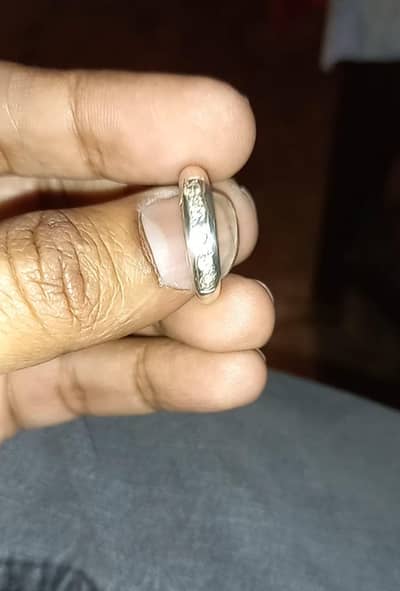 25 cent diamond natural  silver chala