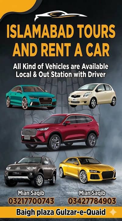 Islamabad tours & Rent a car
