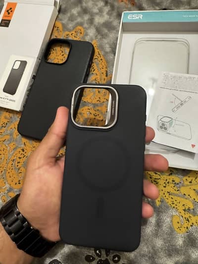 ESR and Spigen orignal cases for 15 pro max