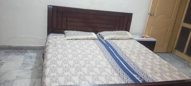 bed with dressing table for sale