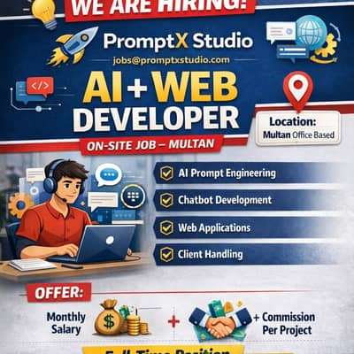 AI + Web Developer (On-Site – Multan)