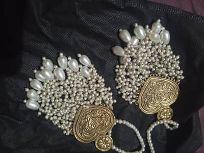 Afghani antique earrings