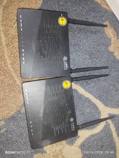 Xpon Fiber Optic Wifi Router For Sale Each piece price 3k