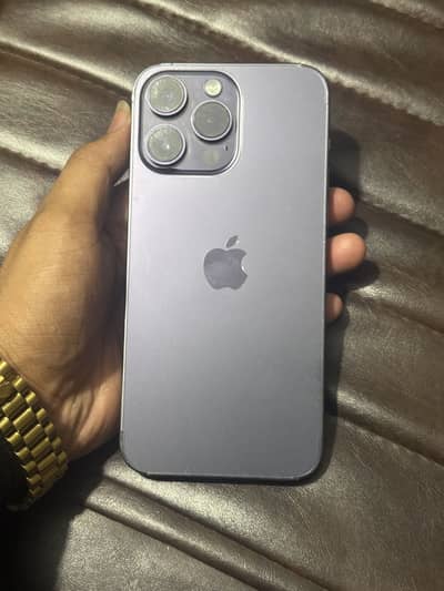 I phone 14 pro max jv or 128gb only panal change