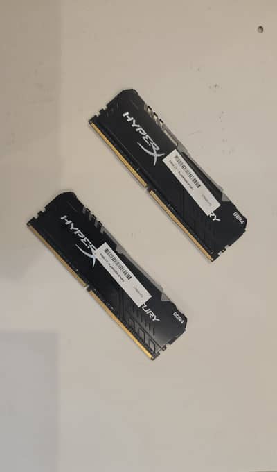 Kingston Fury HyperX 32GB DDR4 3200MHz RAM Kit (16GB x 2) (Hynix)-Dual