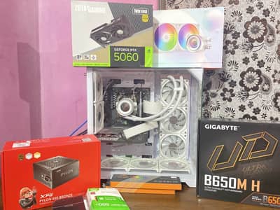 Ryzen 5 7500f zotac rtx 5060 gigabyte b650 slightly used