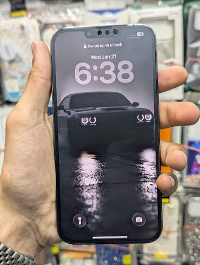 13 Pro Max jv 256gb in Black color