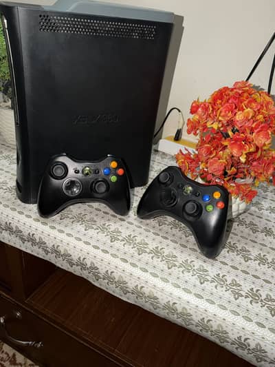 Xbox 360 elite jasper with 81 games