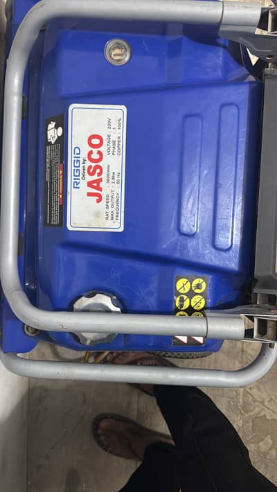 Riggid by Jasco 3kva generator for sale