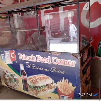 shawarma & burgar counter