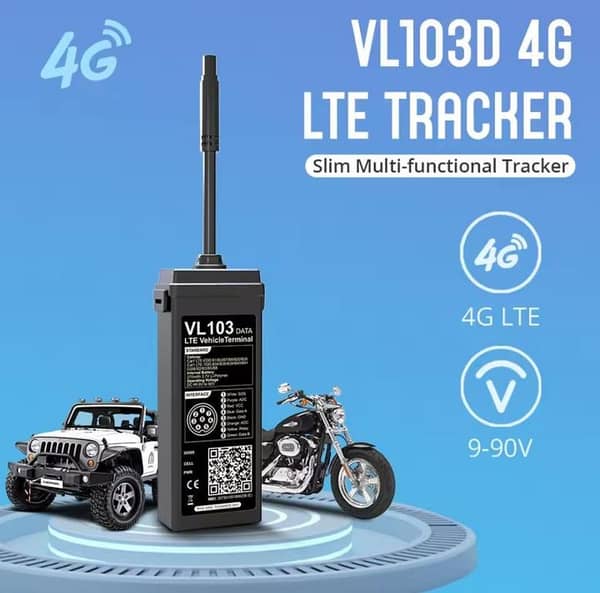 JIMIMAX VL103D/M Mini 4G Locator Remote Control Car GPS Tracker Alarm For Motorcycle RS485 Realtime 270mAH Battery Cut Off Fuel