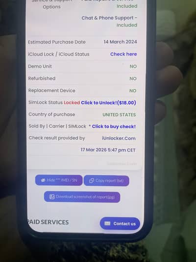 Apple iPhone 12 water pack 87 battery health