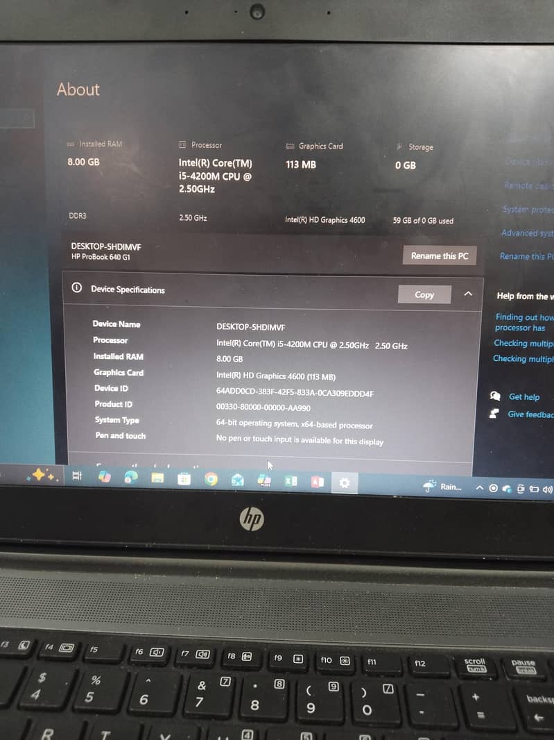 Hp desktop 4