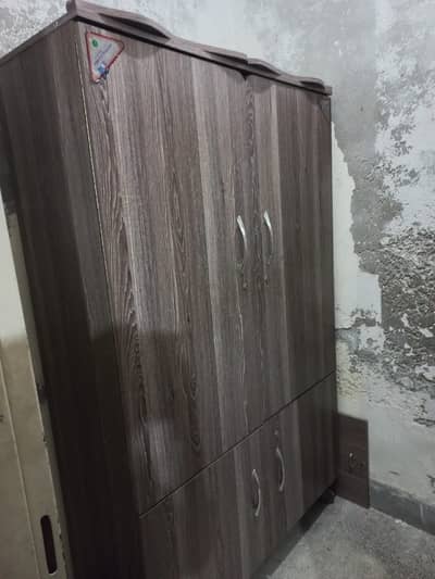 Wooden wardrobe