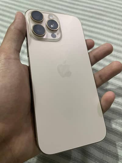iphone 16pro max jv desert titanium 256 for sale!