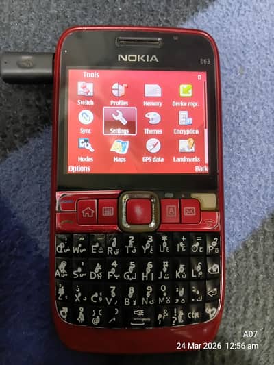 Symbian Nokia E63 faulty (for parts)