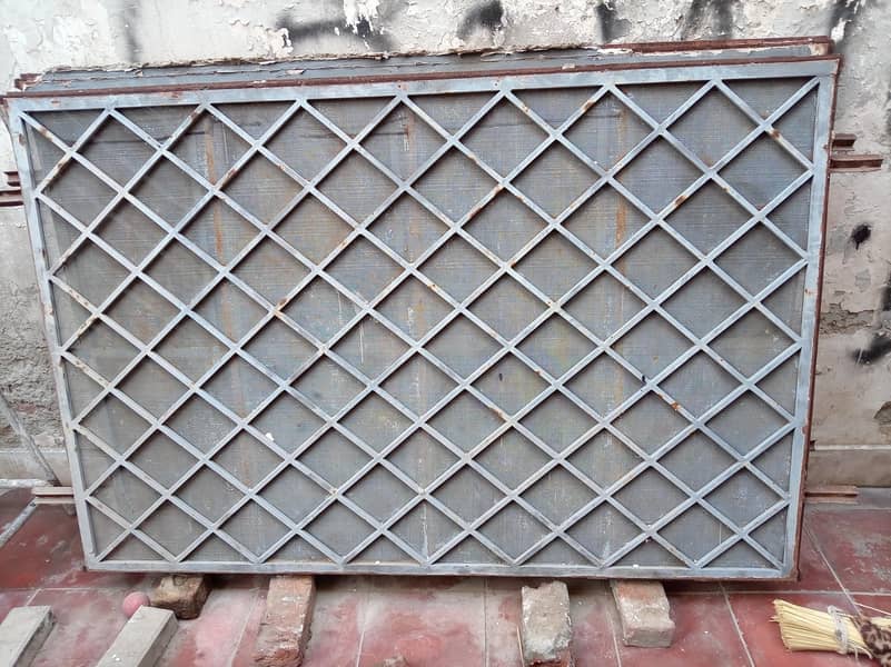 solid iron window and ventilator 1