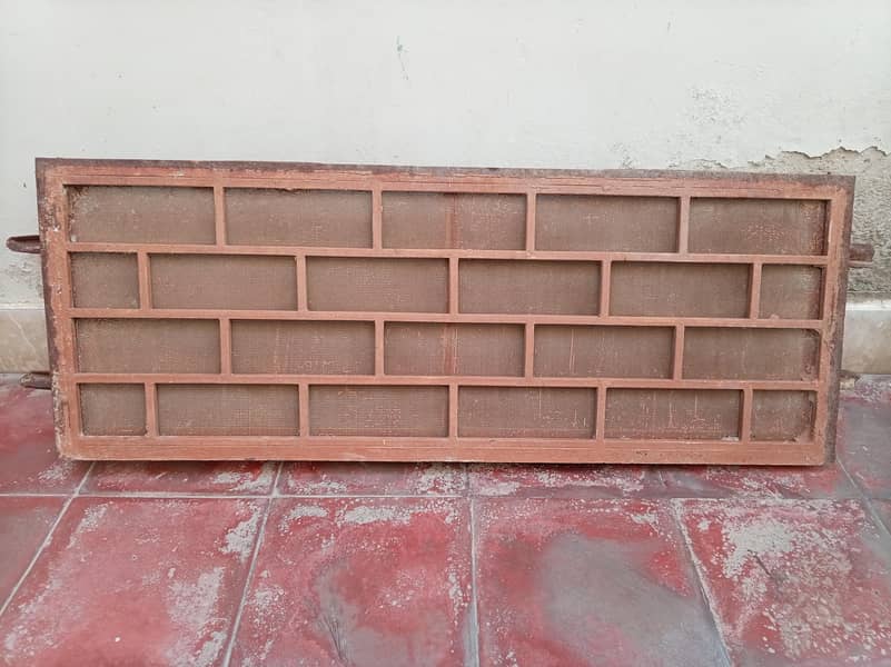 solid iron window and ventilator 3